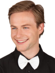 White Bow Tie Accessory