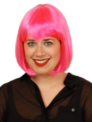 Hot Pink Cindy Wig