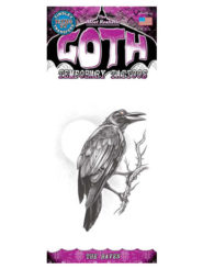 The Raven Goth Tattoo Accessory