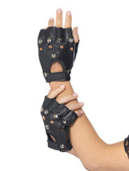 Punk Fingerless Gloves